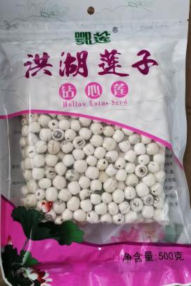 【严选】鄂莲洪湖莲子磨皮白莲钻心莲500g（厂家直发） 商品图9