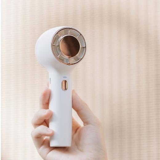 【清凉购特价88】手持小风扇冷风扇便携迷你办公室桌面扇随身静音usb充电 F20手持冷风扇-冰蓝色 商品图4