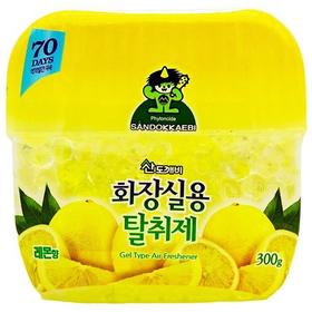 山小怪卫生间除味剂柠檬香300g산도깨비 화장실 탈취제 레몬향