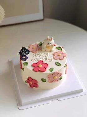 花园里的小兔子