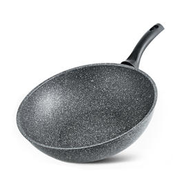 【清货款仅一个】Flonal不粘锅炒锅家用进口石器时代复底32cm炒锅