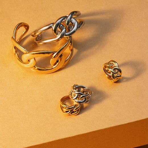 北京仓｜Goossens Paris-Lhassa-金色 戒指［法国设计师］ 商品图5