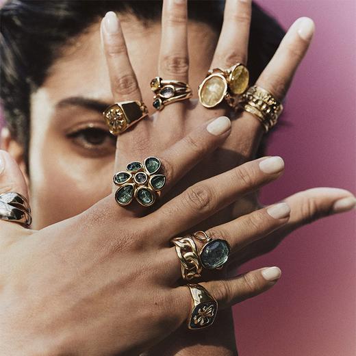 北京仓｜Goossens Paris-Lhassa-金色 戒指［法国设计师］ 商品图6