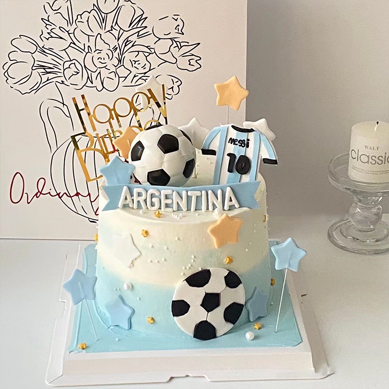 【足球情怀】足球主题男生蛋糕生日蛋糕
