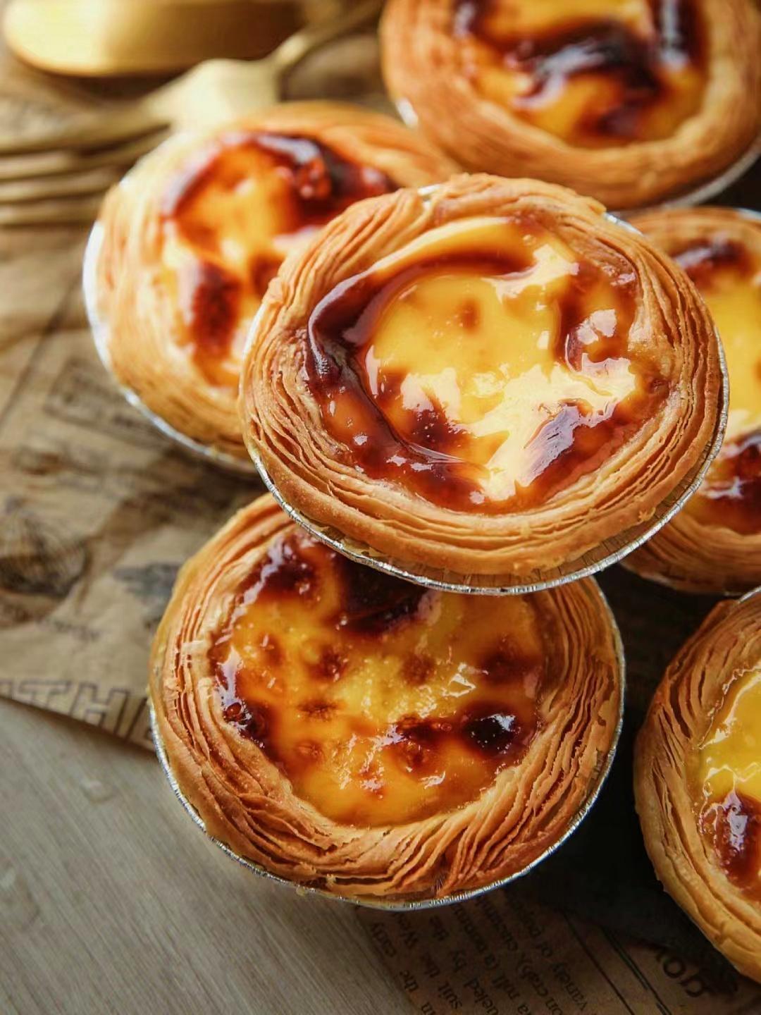 现烤手工蛋挞（低糖）