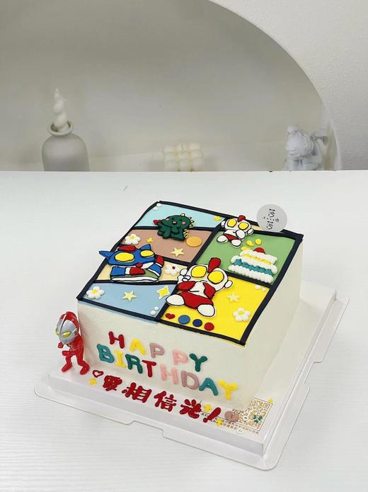 手绘男孩蛋糕（提前24小时预定） 商品图0