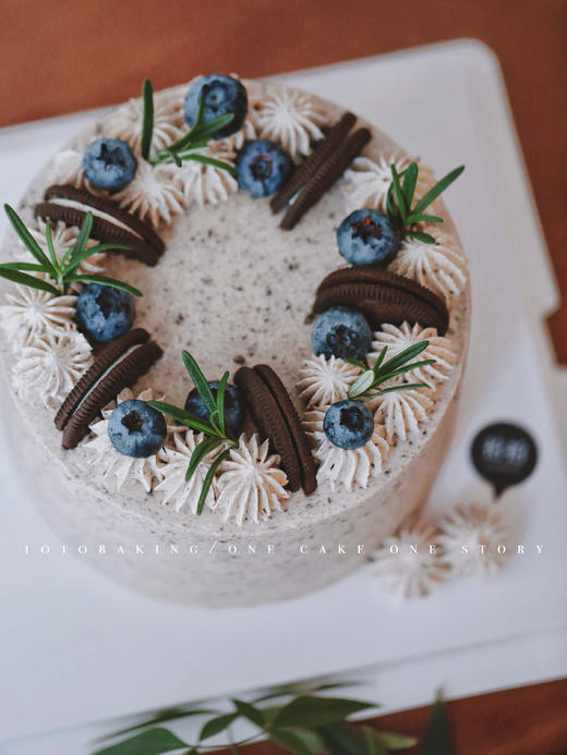 「奥利奥蓝莓蛋糕」可盐可甜·100%动物奶油（附图6寸·提前3小时预订） 商品图3