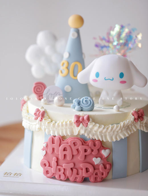 「大耳朵·玉桂狗」岁数可改·翻糖巧克力·100%动物奶油（附图6寸·提前5天预订） 商品图1