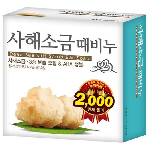無瑾花死海盐去渍香皂100g무궁화 사해소금 때비누 商品图0