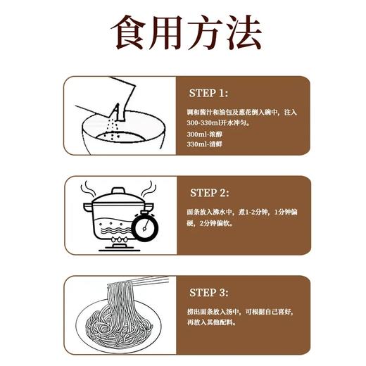 易沟子酱油面171g/袋 商品图5