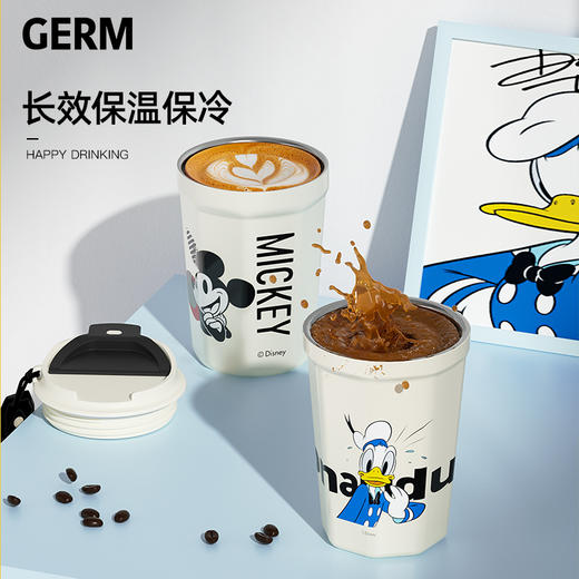 GERM唐老鸭系列菱形咖啡杯（贝壳白） 商品图3