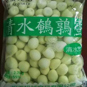 80个左右清水鹌鹑蛋安春蛋火锅卤水专用【云仓 3A-1D】