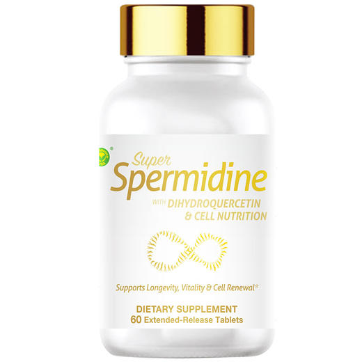 美国信心药业超级亚精胺复合缓释片60片/瓶 商品图0