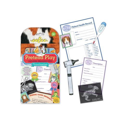 【5折专区】eeBoo儿童角色扮演桌游/早教认知闪卡场景语言表达 商品图1