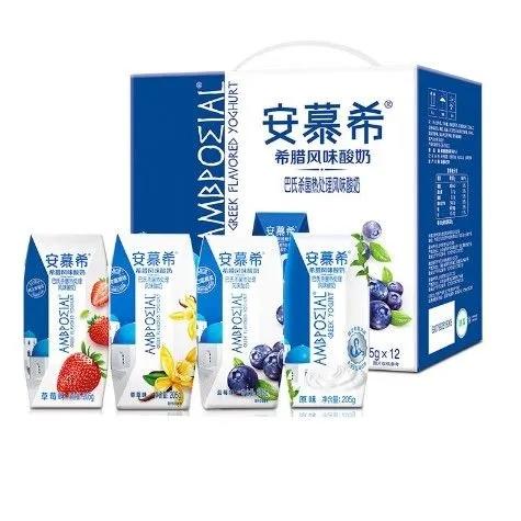 安慕希腊风味酸奶    205g*12盒/箱 商品图0