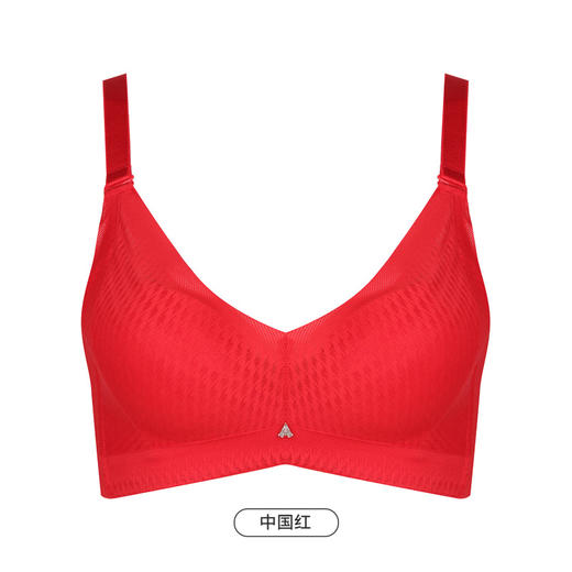 都市丽人舒软挺塑锁边调整型文胸中厚款3/4杯塑身文胸无钢圈内衣四排扣LJ34K2 商品图6