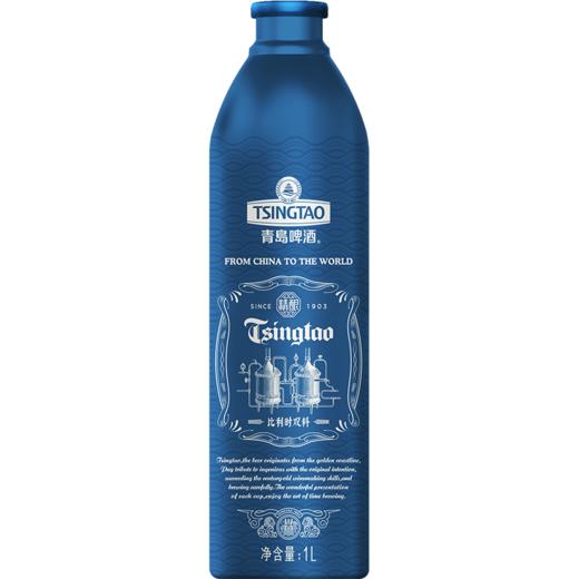 青岛啤酒1903时光精酿坊比利时双料1L*2铝瓶 商品图3