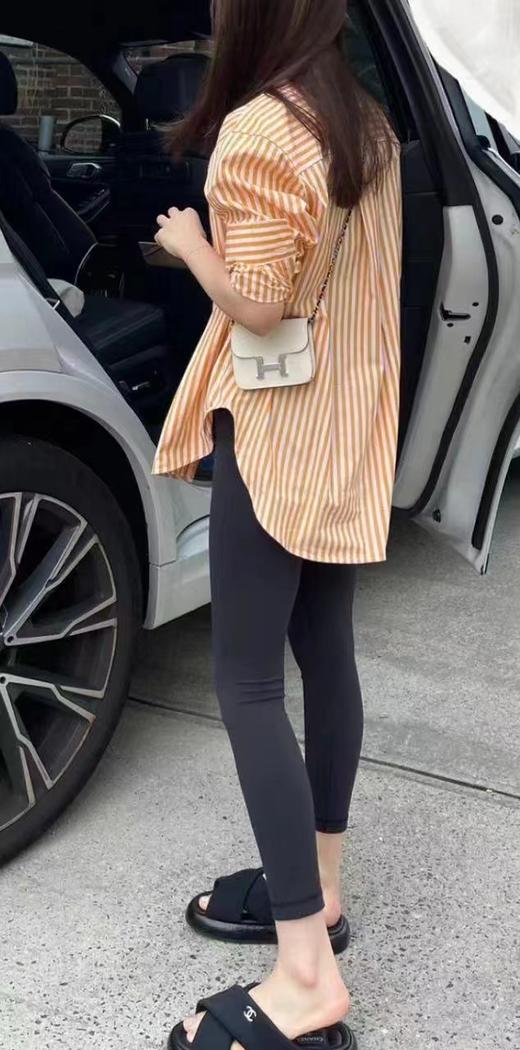 小香系列香蜜交叉纯皮凉鞋拖 自然3cm跟 交叉显脚瘦舒适凉鞋 商品图12