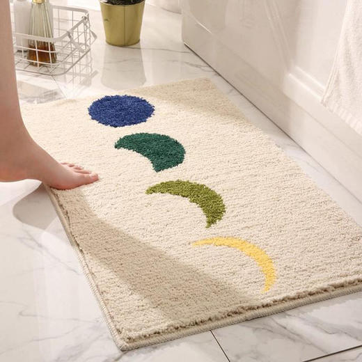 【春季限时购】南柯一梦 新款简约卫生间门口地垫吸水脚垫家居浴室防滑垫入户进门门垫地毯 商品图7