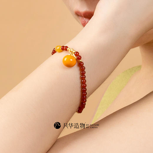 凡华造物大桔大利手链女轻奢小众设计水晶串珠手串简约高级感手饰 大桔大利手链 商品图2