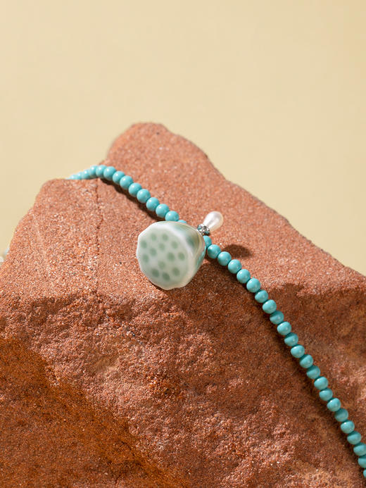 凡华造物莲蓬手链女轻奢小众设计水晶串珠手串简约高级感气质手饰莲蓬珠链手链 商品图4