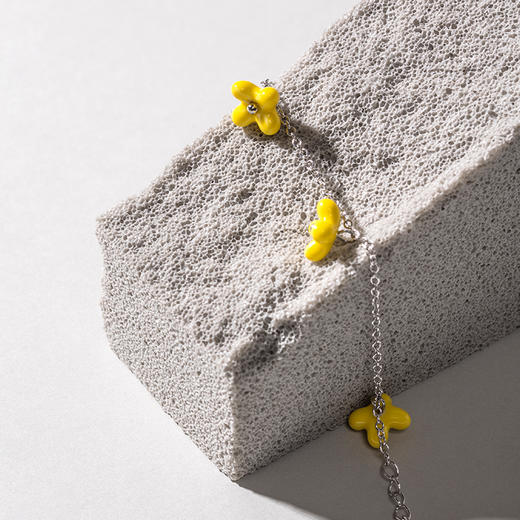 凡华造物 秋香 手链女生小众设计高级感轻奢陶瓷手串闺蜜生日礼物秋•香925银手链 商品图4