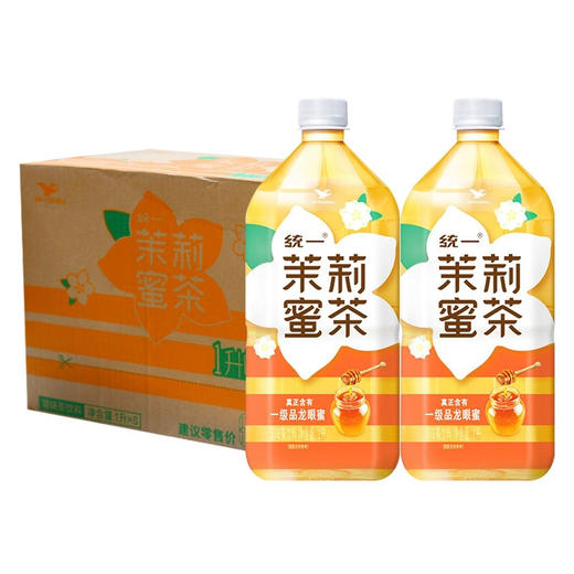 统一茉莉蜜茶1L*8瓶/件 商品图0