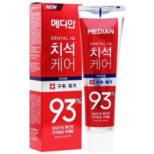 麦迪安清牙垢牙膏(清新款)120g메디안 치석케어 치약 구취제거 商品图0