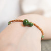 凡华造物原创设计新中式情侣手链女生小众陶瓷设计高级感玉石手饰 福禄珠链手链FH 商品缩略图2