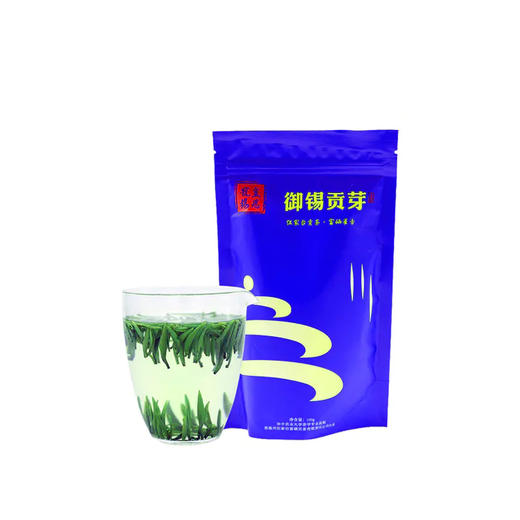 【严选】【明前贡芽绿茶 条形完整 汤色嫩绿微黄 清香扑鼻】伍家台御赐贡芽100g/袋(厂家直发） 商品图0