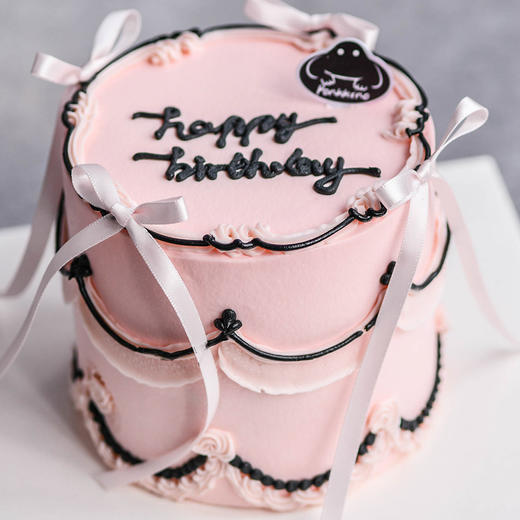 复古圆形奶油蛋糕 商品图3