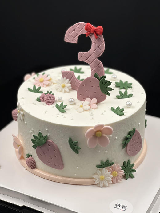 草莓翻糖蛋糕 商品图4
