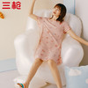 Threegun三枪 【水柔棉】圆领短袖女士家居裙睡裙-70478A011 商品缩略图7