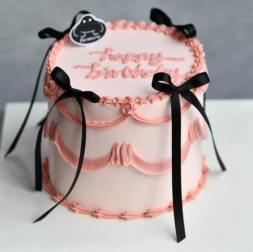 复古圆形奶油蛋糕 商品图4