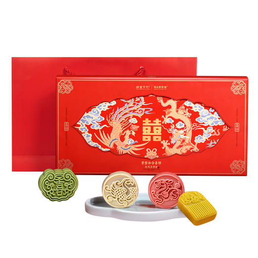 【人生喜事】龙凤呈祥喜饼 商品图6