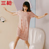 Threegun三枪 【水柔棉】圆领短袖女士家居裙睡裙-70478A011 商品缩略图5