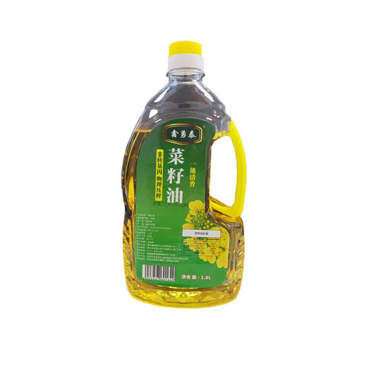 鑫勇泰 一级清香菜籽油1.8L 宜昌秭归 商品图0