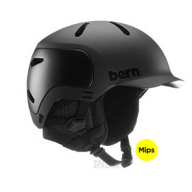 25/26BERN头盔Watts 2.0 MIPS Matte Black w/ Black Liner