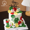 【私人订制】搓麻将發發發水果奶油生日蛋糕 商品缩略图3