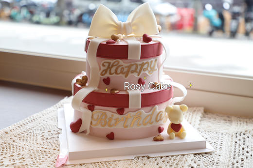 小熊蝴蝶结双层款 商品图0