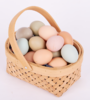 鑫勇泰 三峡农家土鸡蛋五彩蛋30枚提手礼盒装 宜昌秭归 商品缩略图1