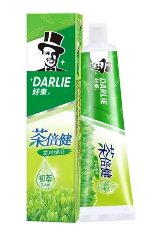 好来茶倍健龙井绿茶牙膏120克 商品图0
