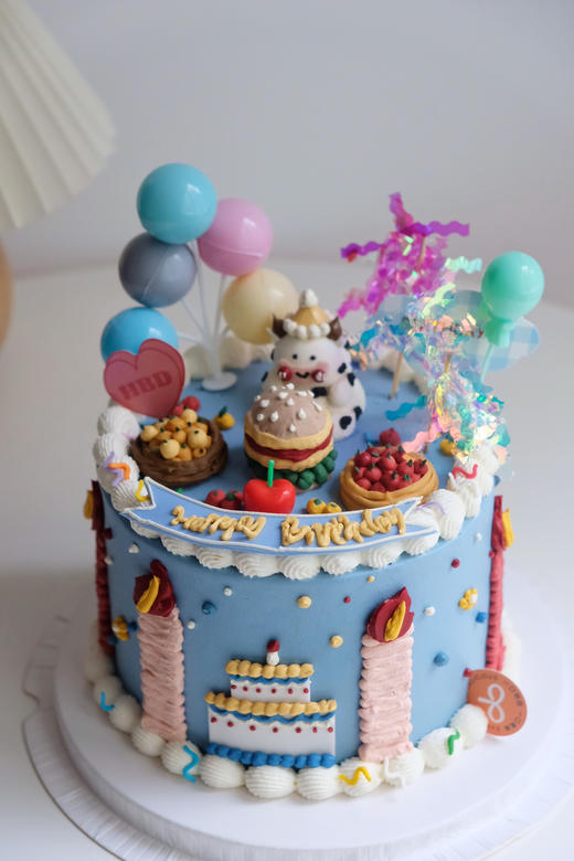 萌萌小牛吃汉堡（下单备注要换在生肖） 商品图0