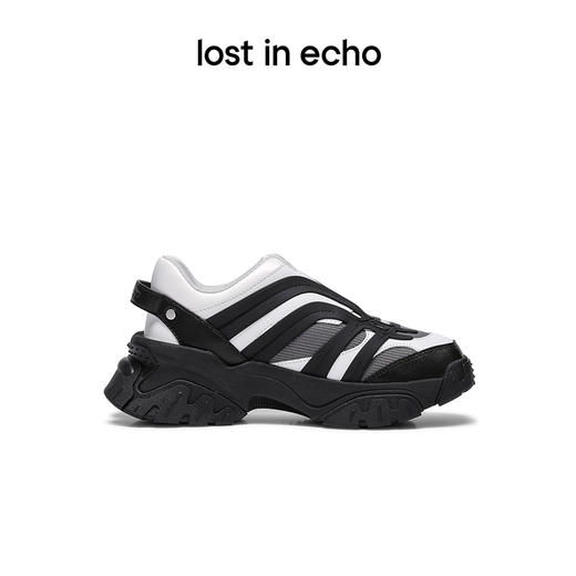 [福利价]lost in echo新品流线拼色厚底老爹鞋运动鞋翘头跑鞋网面休闲鞋女 商品图1