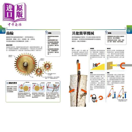 【中商原版】超简单物理课Super Simple Physics 台版原版书 科普读物 自然科超高效学习指南 DK百科知识图书 青少年读物科学 商品图3