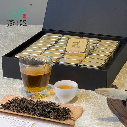 燕语布朗红方形小圆满礼盒160g（红茶） 商品图4