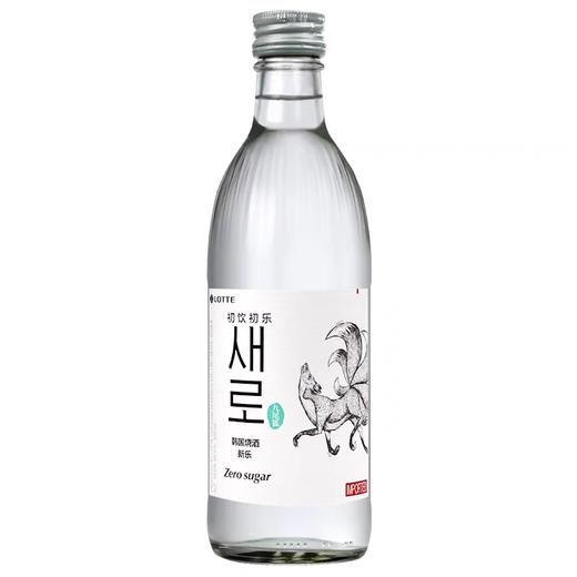初饮初乐新乐九尾狐烧酒16度375ml새로소주 商品图0