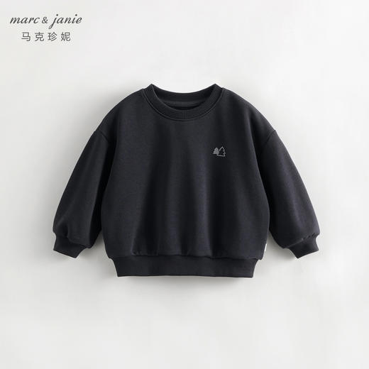 【户外风】马克珍妮秋装男女童字母套头卫衣231250 商品图3