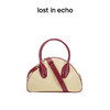 [福利价]lost in echo设计师品牌大号撞色保龄球斜跨包手提包 商品缩略图1