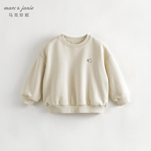 【户外风】马克珍妮秋装男女童字母套头卫衣231250 商品图1